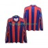 Fotballdrakter FC Barcelona 1996 1997 Retro Hjemmedraktsett Langermet til Herre