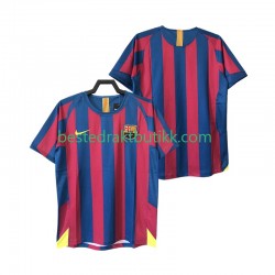 Fotballdrakter FC Barcelona 2005 Retro Hjemmedraktsett 2006 Kortermet til Herre