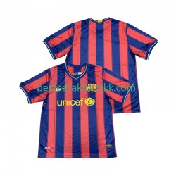 Fotballdrakter FC Barcelona 2009 Retro Hjemmedraktsett 2010 Kortermet til Herre