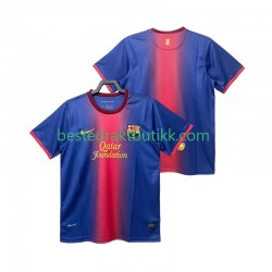 Fotballdrakter FC Barcelona 2012 2013 Retro Hjemmedraktsett Kortermet til Herre