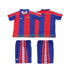Fotballdrakter FC Barcelona 1992 1995 Retro Hjemmedraktsett Kortermet til Barn