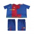 Fotballdrakter FC Barcelona 2009 Retro Hjemmedraktsett 2008 Kortermet til Barn