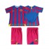 Fotballdrakter FC Barcelona Champions League 2005 Retro Hjemmedraktsett 2006 Kortermet til Barn
