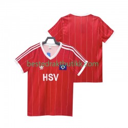 Fotballdrakter Hamburger SV 1983 1984 Retro Bortedraktsett Kortermet til Herre