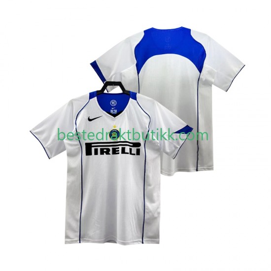 Fotballdrakter Inter Milan 2005 Retro Bortedraktsett 2004 Kortermet til Herre