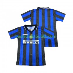Fotballdrakter Inter Milan 1997 1998 Retro Hjemmedraktsett Kortermet til Herre
