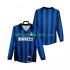 Fotballdrakter Inter Milan 1998 Retro Hjemmedraktsett 1999 Langermet til Herre