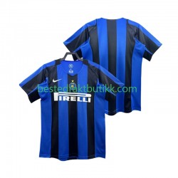 Fotballdrakter Inter Milan 2005 Retro Hjemmedraktsett 2004 Kortermet til Herre