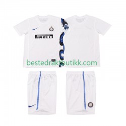 Fotballdrakter Inter Milan Retro Bortedraktsett 2011 2010 Kortermet til Barn