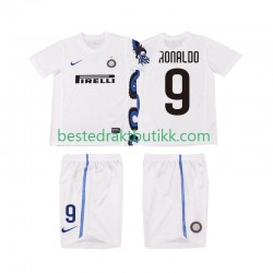 Fotballdrakter Inter Milan Ronaldo 9 Retro Bortedraktsett 2011 2010 Kortermet til Barn