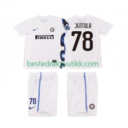Fotballdrakter Inter Milan VENTOLA 78 Retro Bortedraktsett 2011 2010 Kortermet til Barn