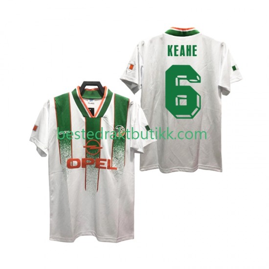 Fotballdrakter Irland KEAHE 6 Retro Bortedraktsett 1994 Kortermet til Herre