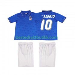 Fotballdrakter Italia Roberto Baggio 10 Retro Hjemmedraktsett 1994 Kortermet til Barn
