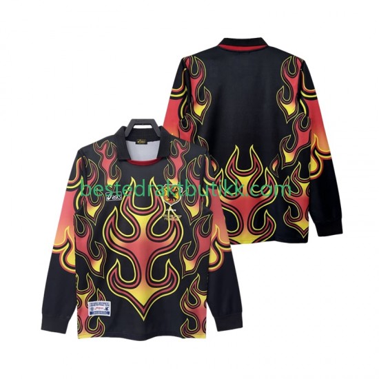 Fotballdrakter Japan 1998 Keeper Retro Hjemmedraktsett Langermet til Herre