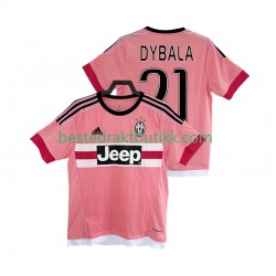 Fotballdrakter Juventus DYBALA 21 2016 2017 Retro Bortedraktsett Kortermet til Herre
