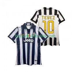 Fotballdrakter Juventus TEVEZ 10 2014 2015 Retro Hjemmedraktsett Kortermet til Herre