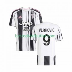 Fotballdrakter Juventus Vlahovic 9 Hjemmedraktsett 2025-2026 Kortermet til Herre