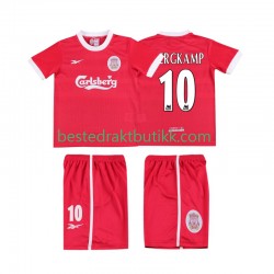 Fotballdrakter Liverpool BERGKAMP 10 LWP 1997 1998 Retro Hjemmedraktsett Kortermet til Barn