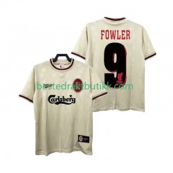 Fotballdrakter Liverpool FOWLER 9 1996 1997 Retro Bortedraktsett Kortermet til Herre