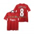 Fotballdrakter Liverpool GERRARD 8 2005 Retro Hjemmedraktsett 2004 Kortermet til Herre
