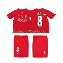 Fotballdrakter Liverpool GERRARD 8 LWP 2005 Retro Hjemmedraktsett 2004 Kortermet til Herre