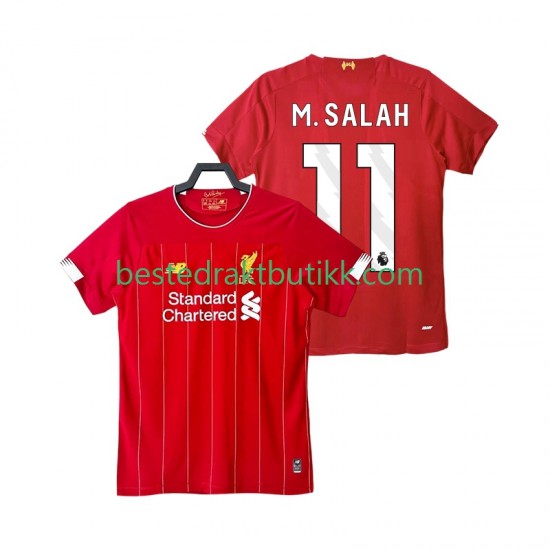 Fotballdrakter Liverpool M SALAH 11 2019 2020 Retro Hjemmedraktsett Kortermet til Herre