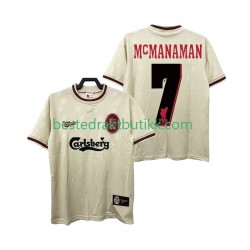 Fotballdrakter Liverpool MCMANAMAN 7 1996 1997 Retro Bortedraktsett Kortermet til Herre