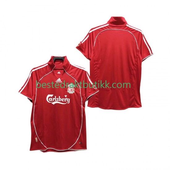 Fotballdrakter Liverpool Retro Hjemmedraktsett 2008 2006 Kortermet til Herre