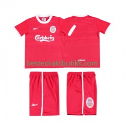 Fotballdrakter Liverpool LWP 1997 1998 Retro Hjemmedraktsett Kortermet til Barn