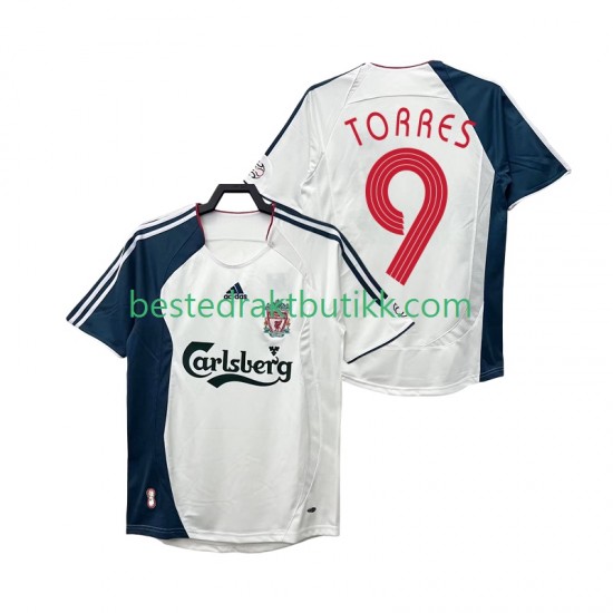 Fotballdrakter Liverpool Torres 9 Retro Bortedraktsett 2008 2006 Kortermet til Herre