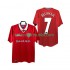Fotballdrakter Manchester United BECKHAM 7 2000 Retro Hjemmedraktsett 1999 Kortermet til Herre