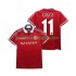 Fotballdrakter Manchester United GIGGS 11 1998 Retro Hjemmedraktsett 1999 Kortermet til Herre