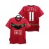 Fotballdrakter Manchester United GIGGS 11 2009 Retro Hjemmedraktsett 2010 Kortermet til Herre