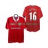 Fotballdrakter Manchester United Keane 16 2000 Retro Hjemmedraktsett 1999 Kortermet til Herre