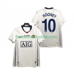 Fotballdrakter Manchester United ROONEY 10 Champions League 2009 Retro Bortedraktsett 2008 Kortermet til Herre