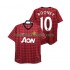 Fotballdrakter Manchester United ROONEY 10 2012 2013 Retro Hjemmedraktsett Kortermet til Herre