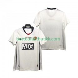 Fotballdrakter Manchester United Champions League 2009 Retro Bortedraktsett 2008 Kortermet til Herre