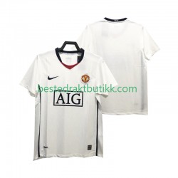 Fotballdrakter Manchester United Premier League 2009 Retro Bortedraktsett 2008 Kortermet til Herre