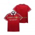 Fotballdrakter Manchester United 1998 Retro Hjemmedraktsett 1999 Kortermet til Herre