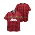 Fotballdrakter Manchester United 2012 2013 Retro Hjemmedraktsett Kortermet til Herre