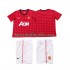 Fotballdrakter Manchester United 2012 2013 Retro Hjemmedraktsett Kortermet til Barn