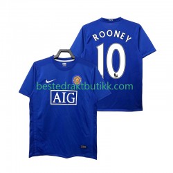 Fotballdrakter Manchester United Rooney 10 2009 Retro Tredjedraktsett 2008 Kortermet til Herre