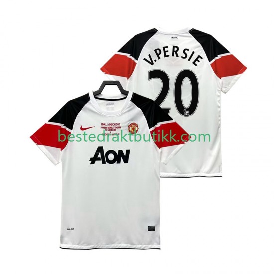 Fotballdrakter Manchester United V PERSIE 20 Champions League 2012 Retro Tredjedraktsett 2011 Kortermet til Herre