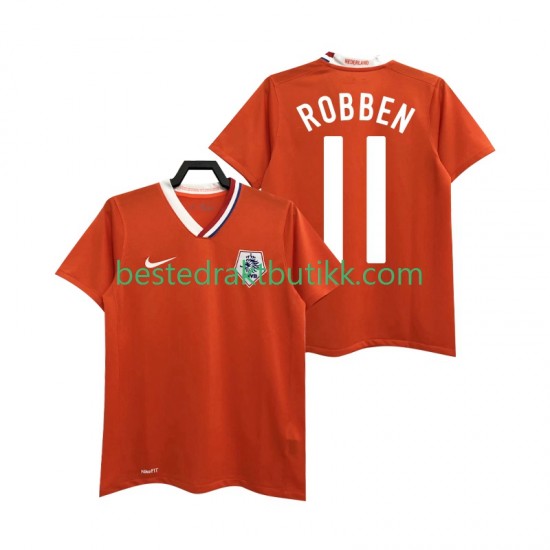 Fotballdrakter Nederland ROBBEN 11 Retro Hjemmedraktsett 2008 Kortermet til Herre