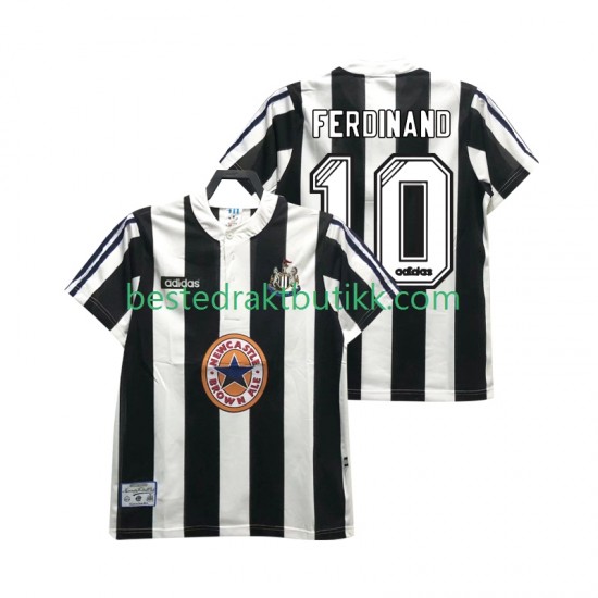 Fotballdrakter Newcastle United FERDINANE 10 1995 1997 Retro Hjemmedraktsett Kortermet til Herre