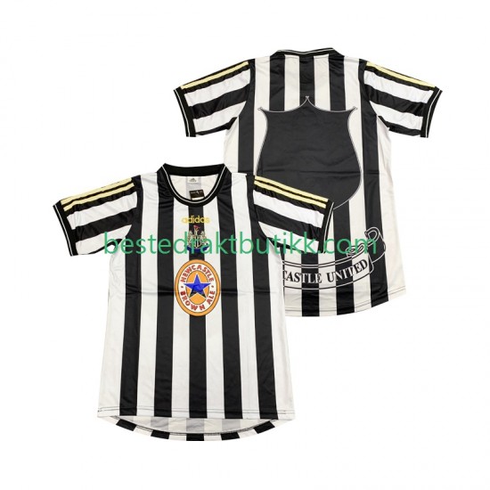 Fotballdrakter Newcastle United 1997 Retro Hjemmedraktsett 1999 Kortermet til Herre