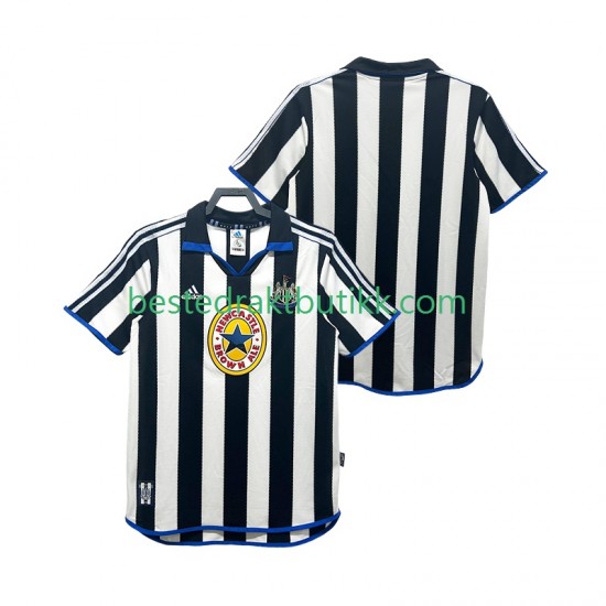 Fotballdrakter Newcastle United 2000 Retro Hjemmedraktsett 1999 Kortermet til Herre