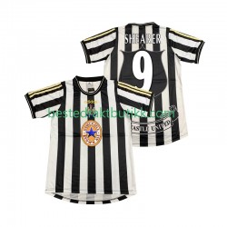 Fotballdrakter Newcastle United SHEARER 9 1997 Retro Hjemmedraktsett 1999 Kortermet til Herre