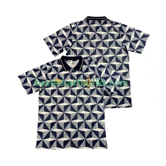 Fotballdrakter Nord-Irland 1990 1993 Retro Bortedraktsett Kortermet til Herre