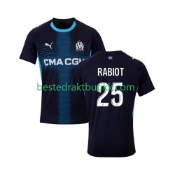 Fotballdrakter Olympique de Marseille Adrien Rabiot 25 Bortedraktsett 2025-2026 Kortermet til Herre
